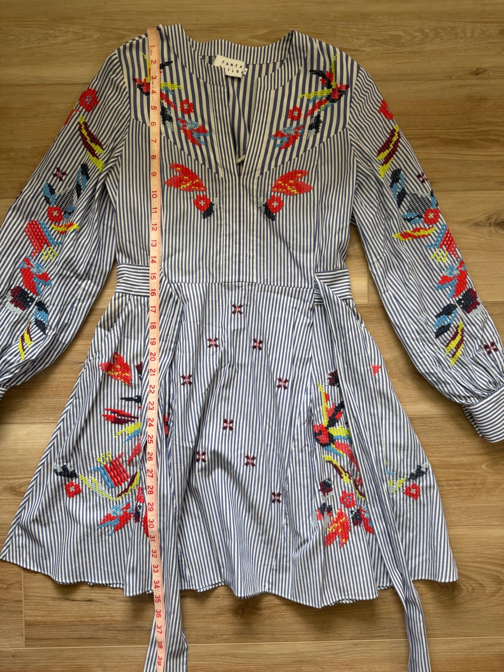 Tanya Taylor Caro Embroidered Dress - Picture 16 of 16